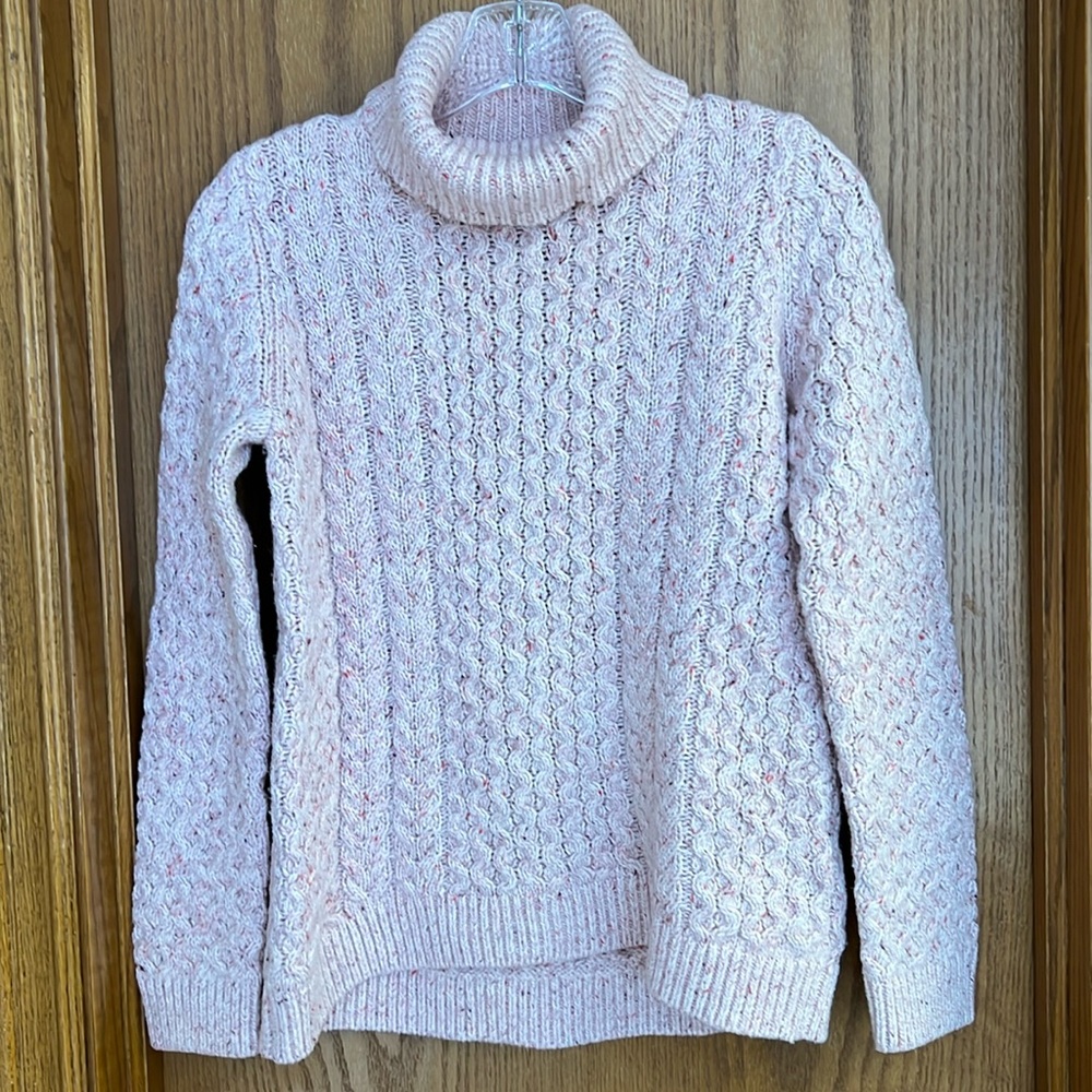 Lands End wool turtleneck sweater. Extra small. EUC.